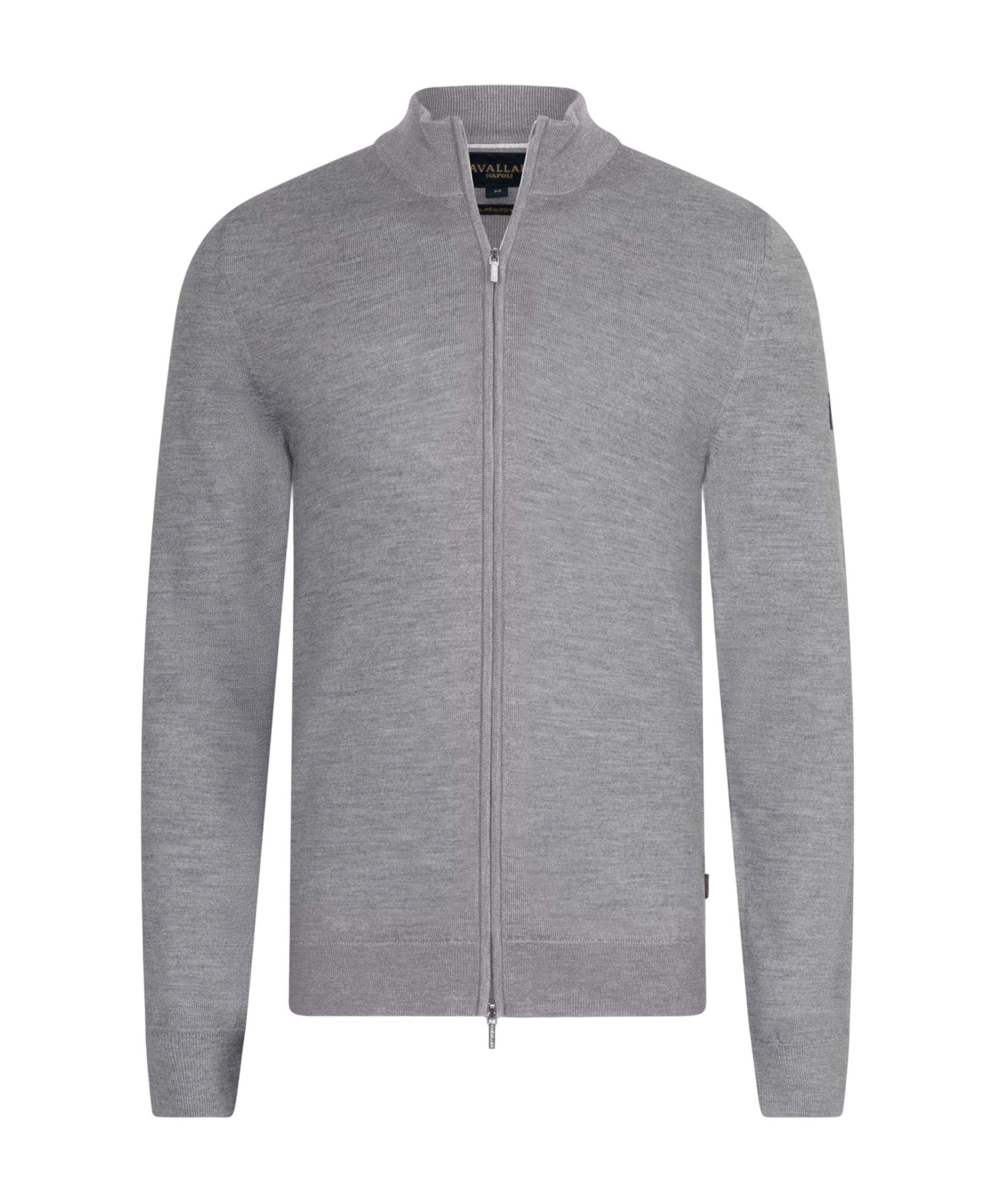 Heren vest grijs