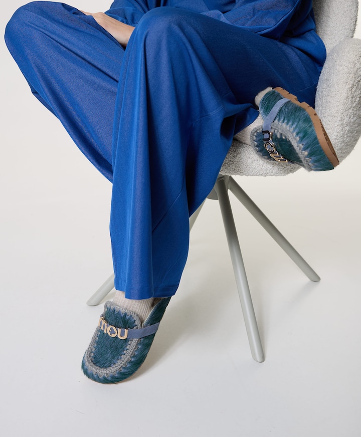 Winter bio clogs blauw