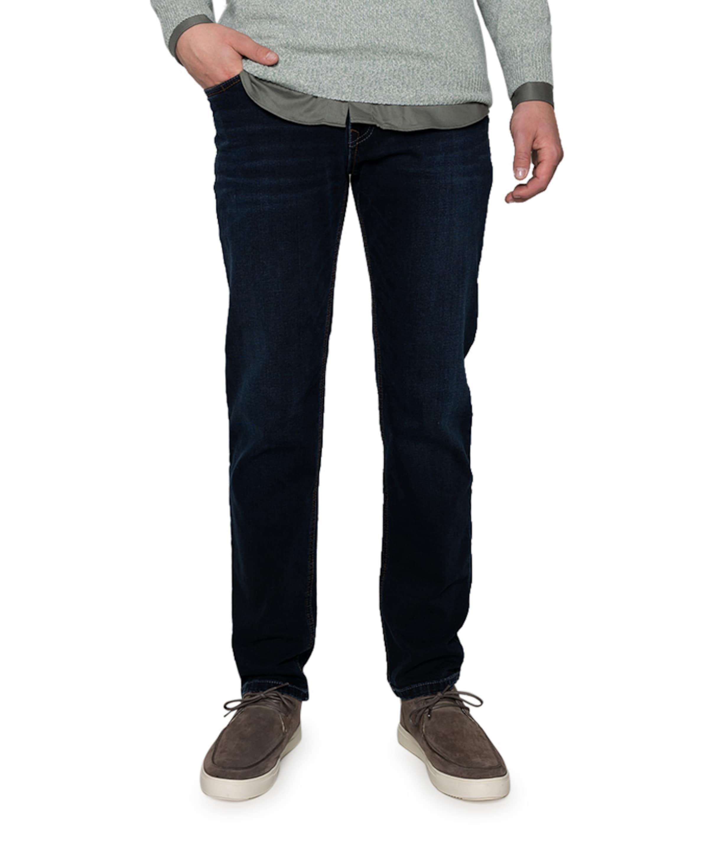 5-Pocket Modern Fit heren jeans blauw