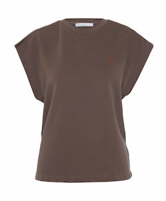 Dames top bruin