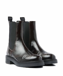 Lucia Gina dames enkellaarzen bruin