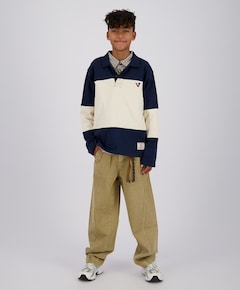 Jongens polo blauw