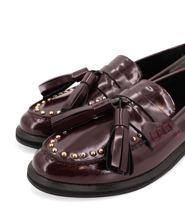 Mocassins bordeaux