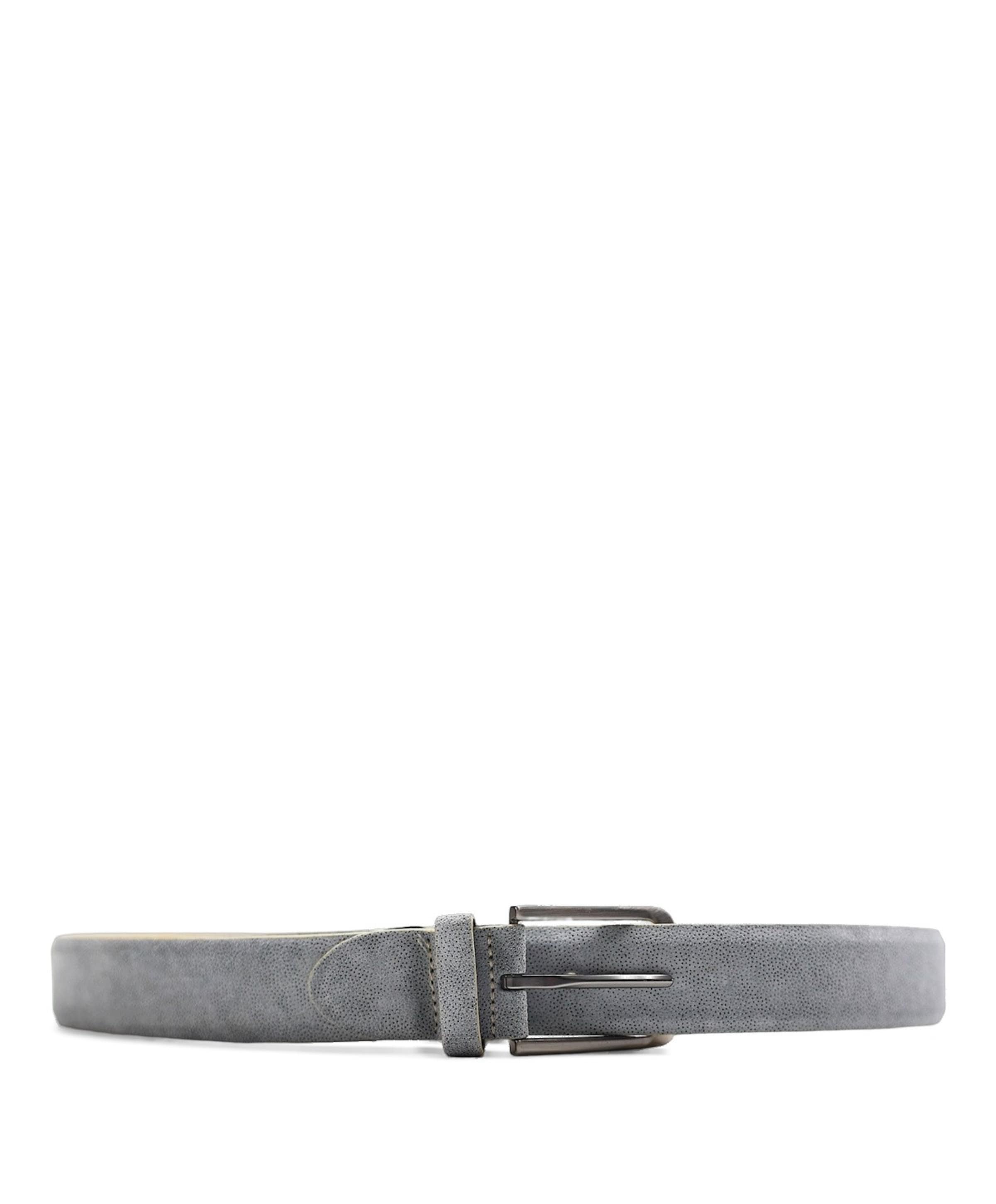 Heren riem grijs