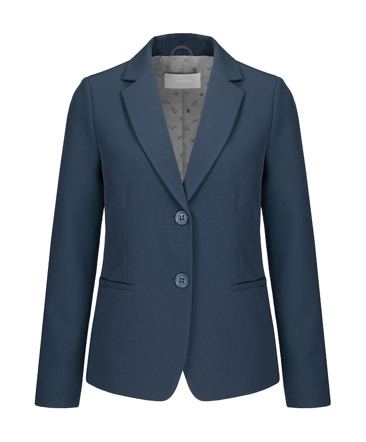 Dames blazer blauw