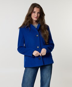 Dames jas blauw