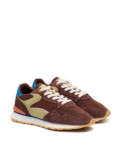 CITY dames sneakers bruin