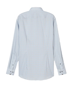 Heren overhemd lange mouw ecru