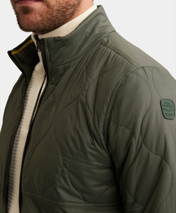 Heren jas groen