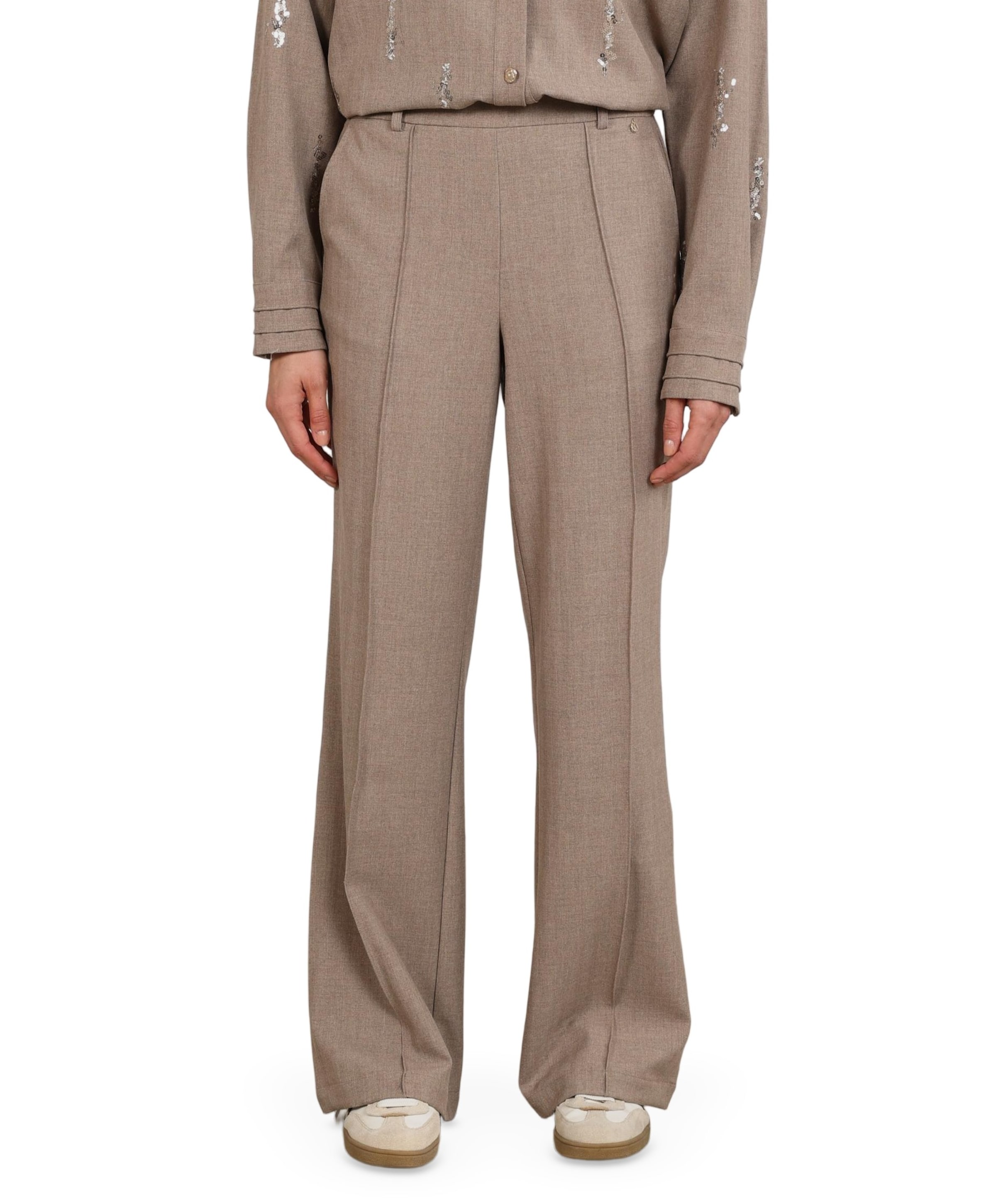Jill dames broek bruin