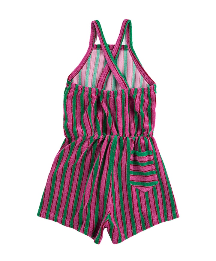 Meisjes jumpsuit paars