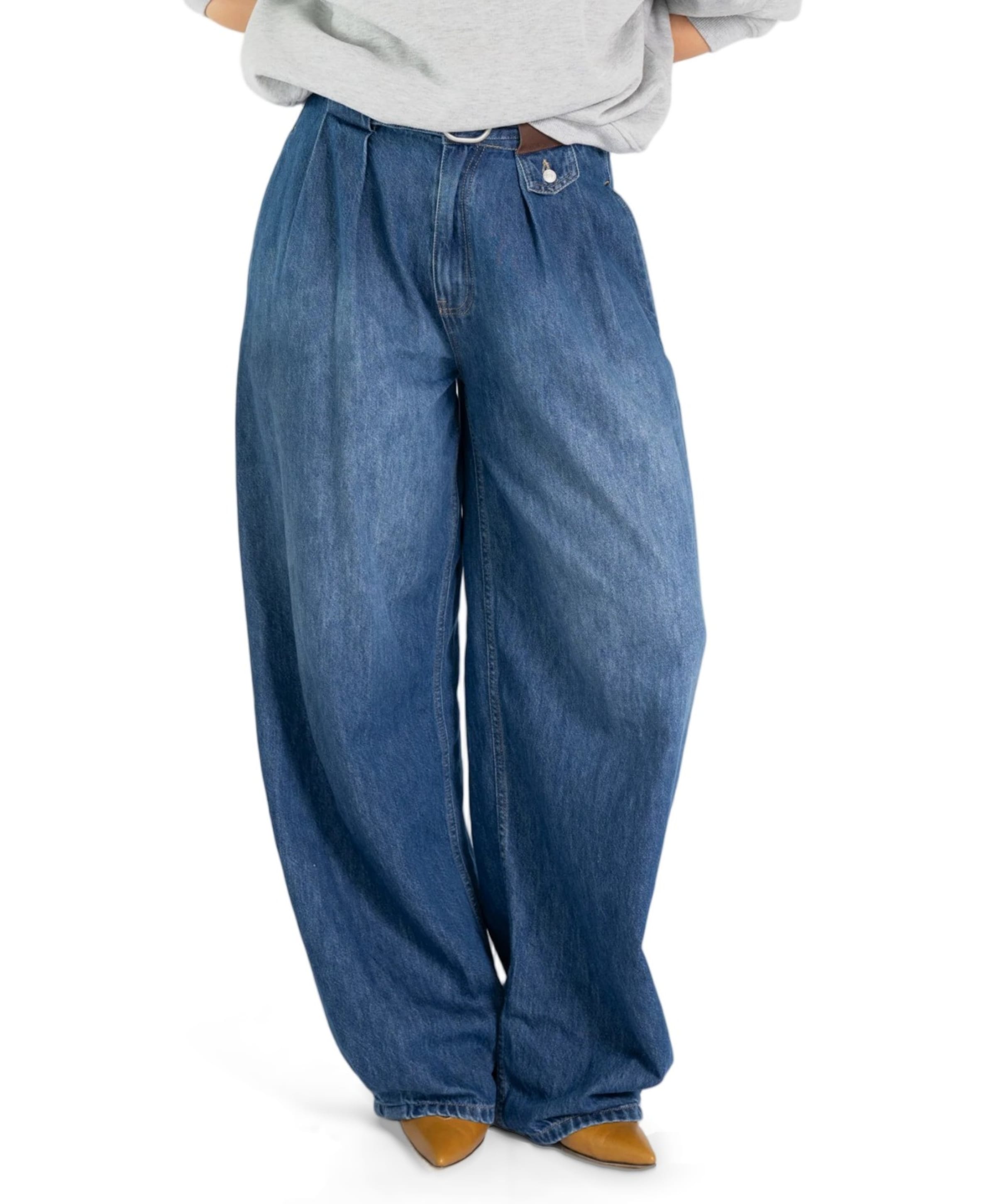 Dames jeans blauw