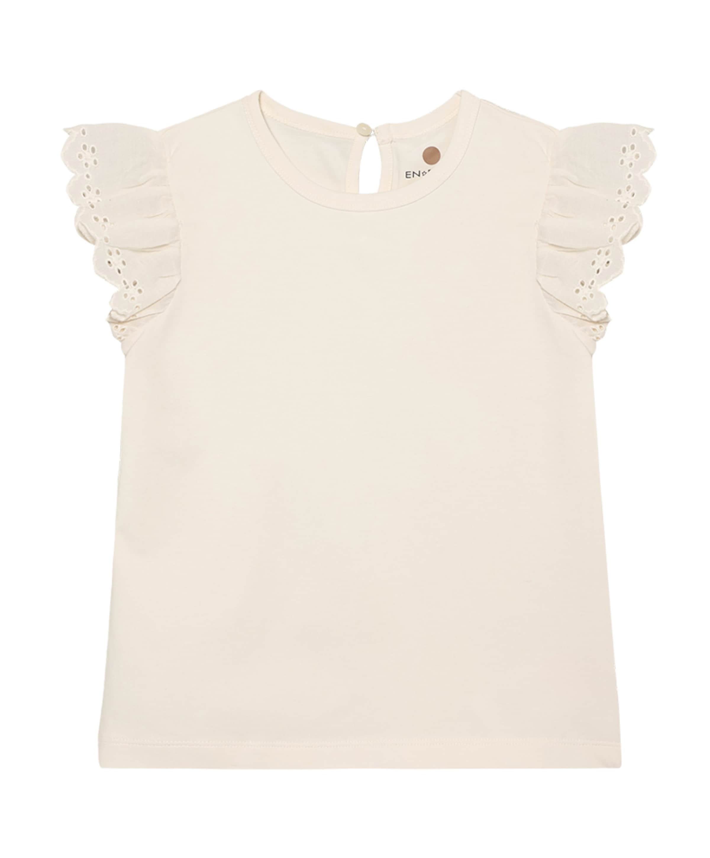 Meisjes t-shirt beige