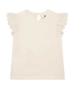 Meisjes t-shirt beige
