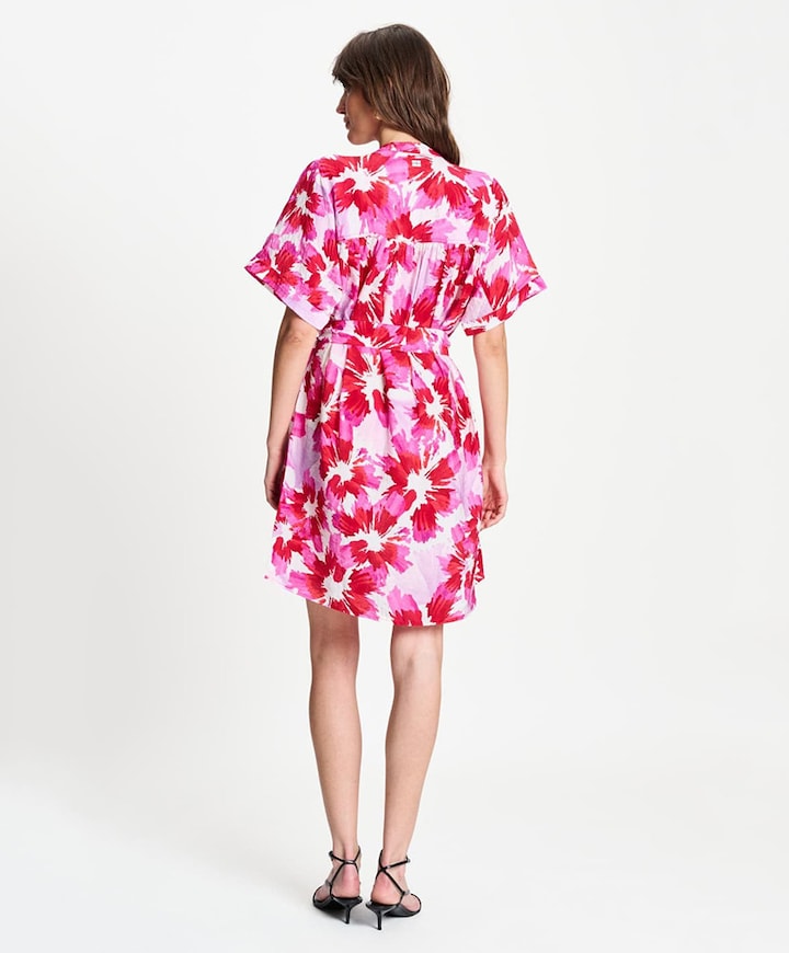 Dames jurk roze