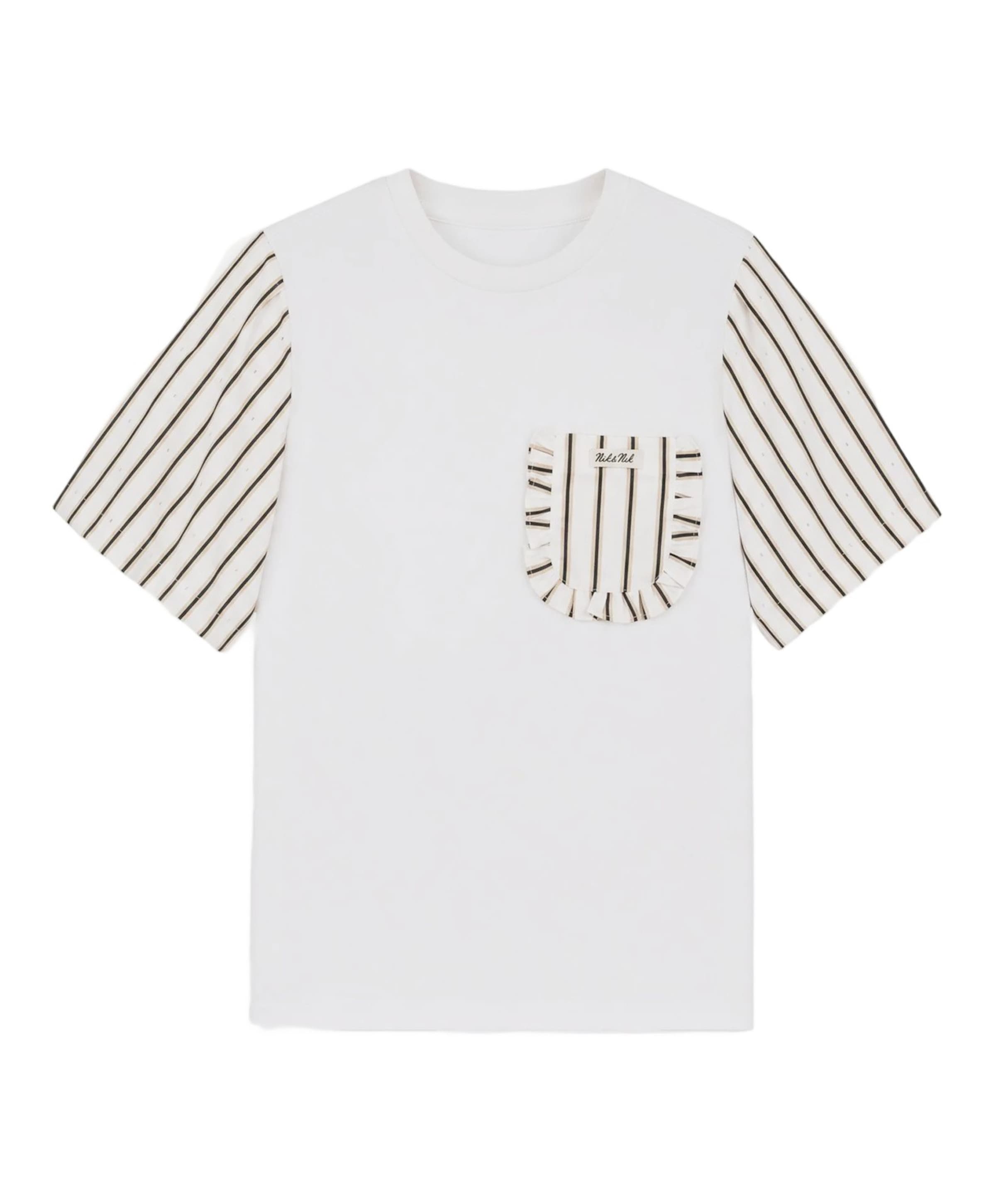 Meisjes T-shirt ecru