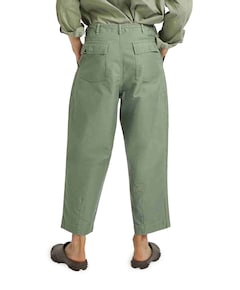 FATIGUE PLEATED GDG heren broek groen