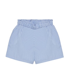 Stripe meisjes korte broek blauw
