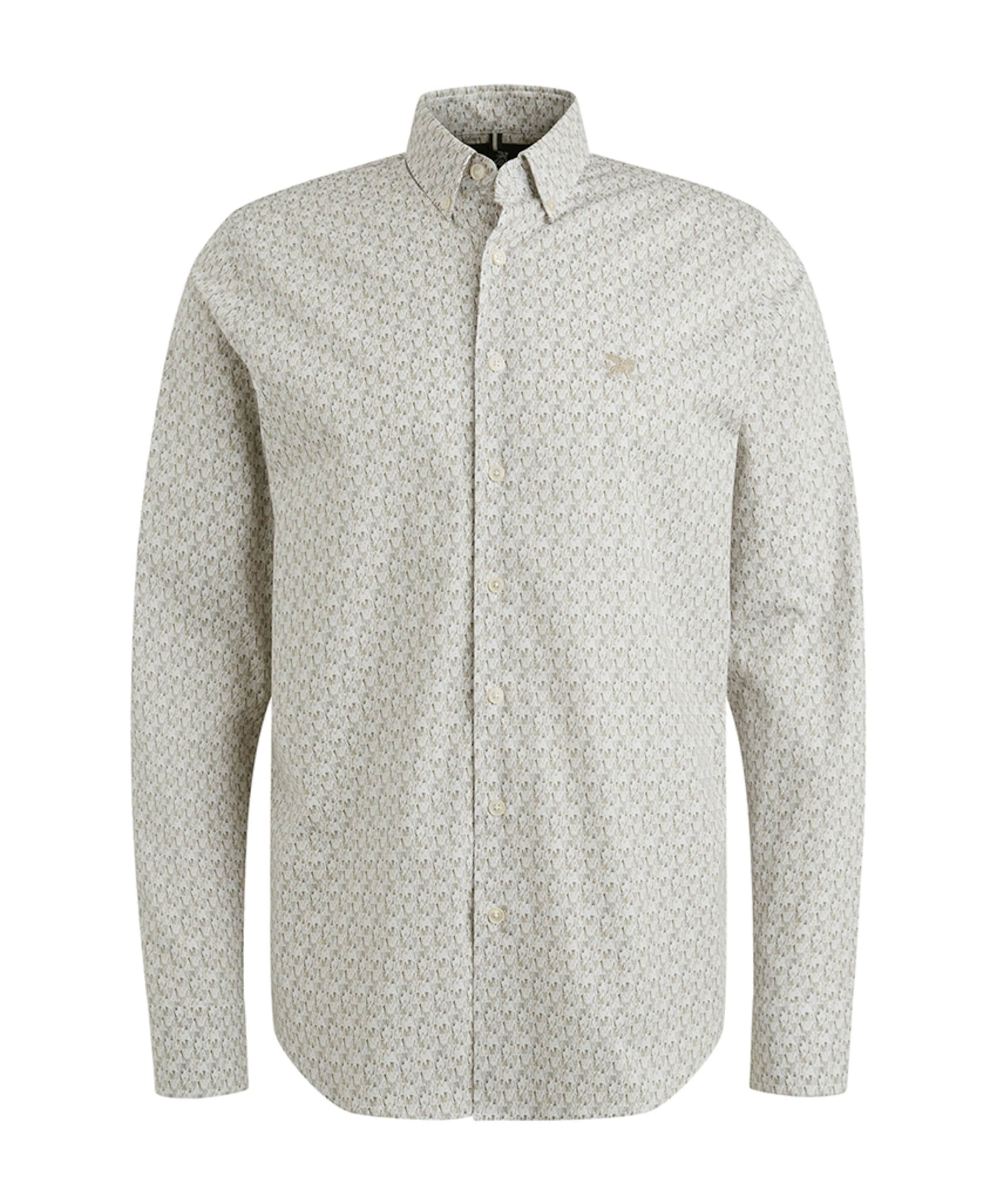 Heren overhemd lange mouw wit