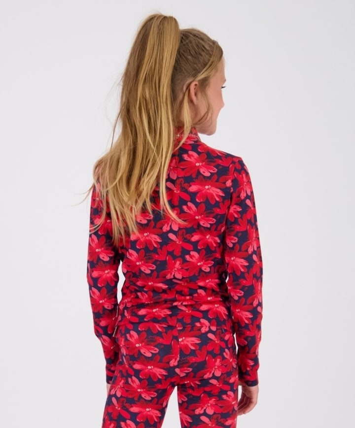 Meisjes longsleeve rood