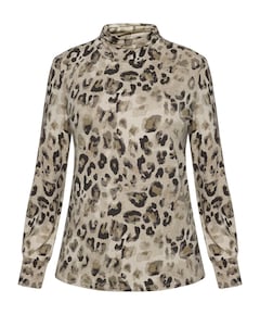Dames longsleeve beige
