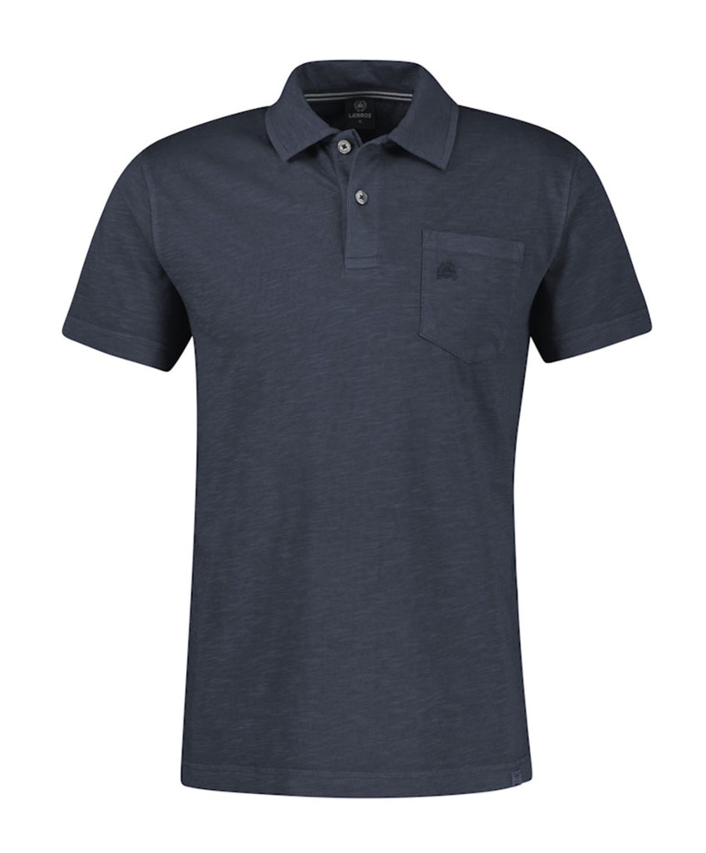 Heren polo blauw