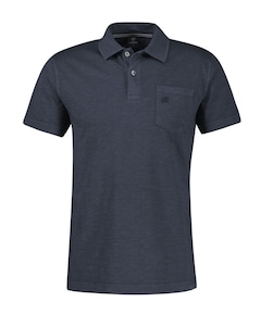 Heren polo blauw