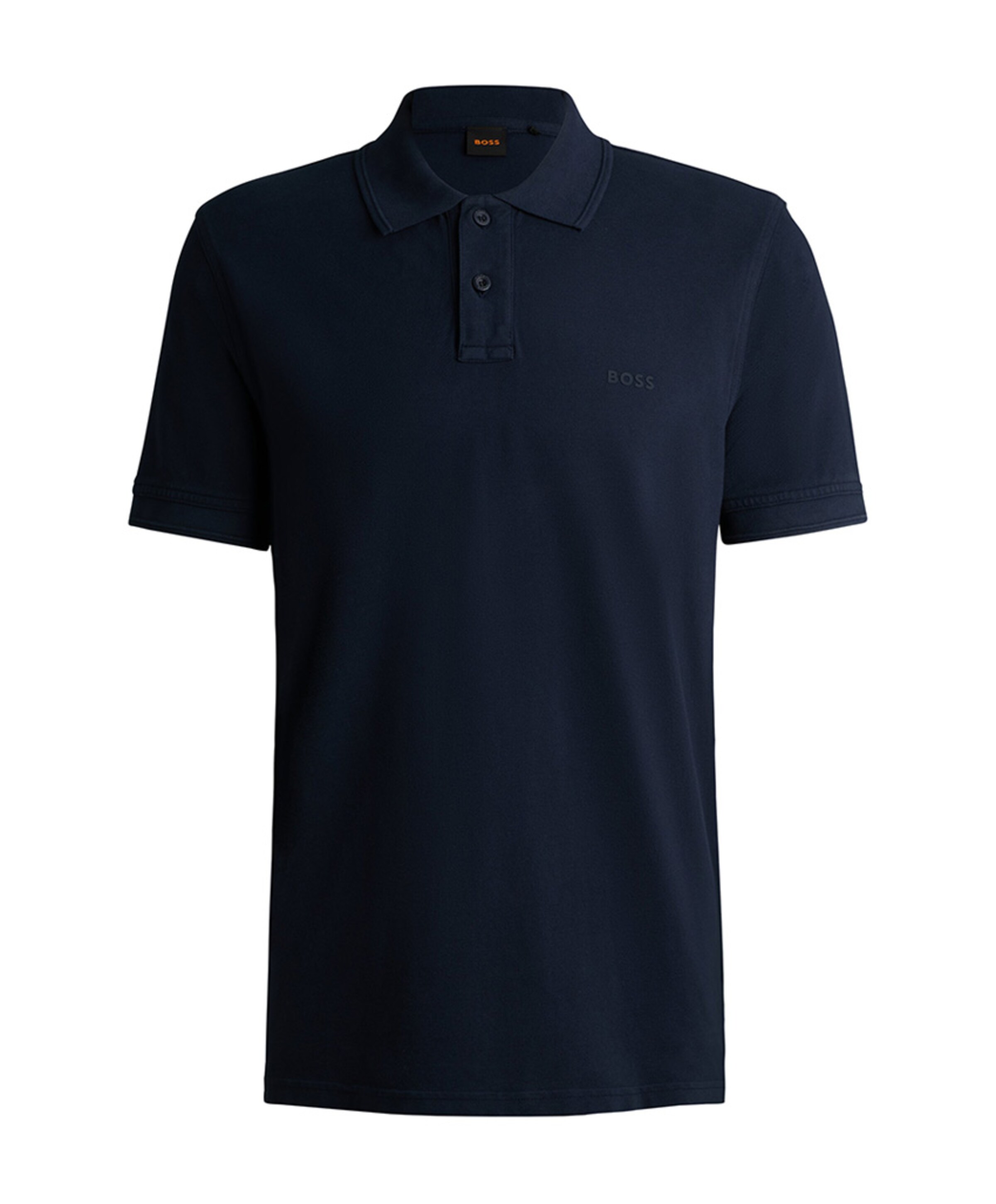 Heren polo blauw