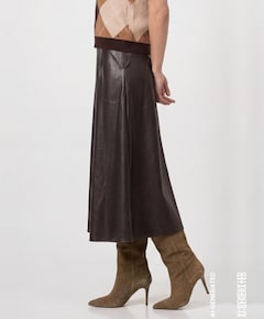 Dames rok bruin