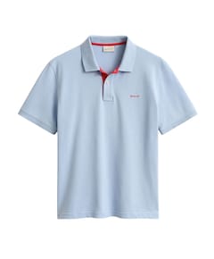 Heren polo blauw