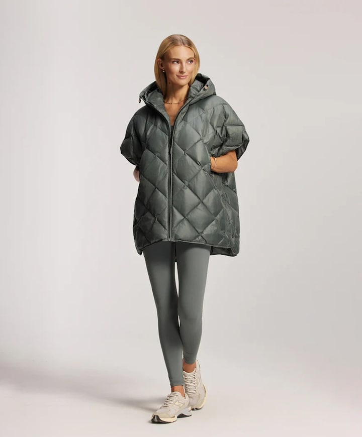 Dames bodywarmer groen