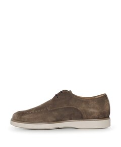 heren veterschoenen beige