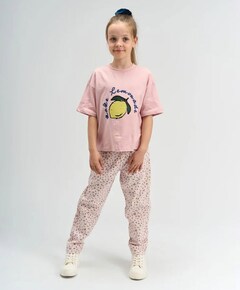 Meisjes t-shirt roze