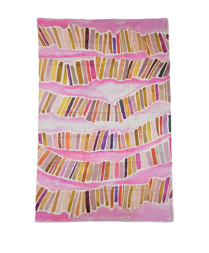 Dames sjaal multicolor