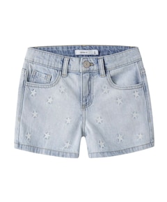 NKFBELLA REG DNM SHORTS 3674-BE NOO meisjes korte broek blauw