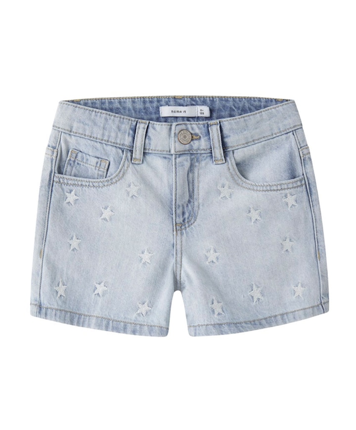 NKFBELLA REG DNM SHORTS 3674-BE NOO meisjes korte broek blauw