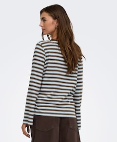 Dames longsleeve blauw