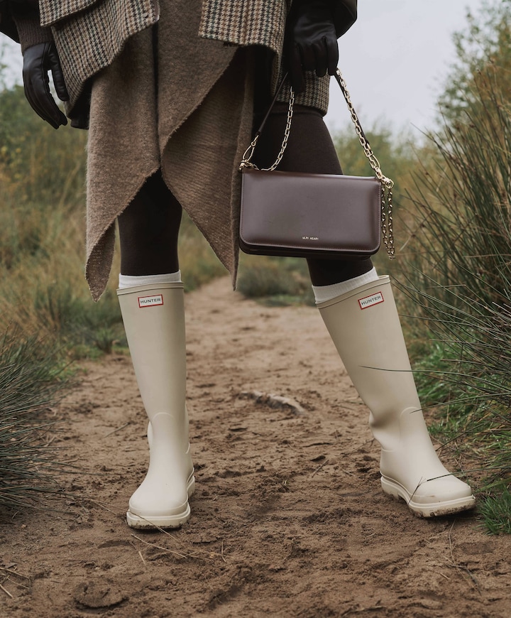 DOWNPOUR TALL laarzen ecru