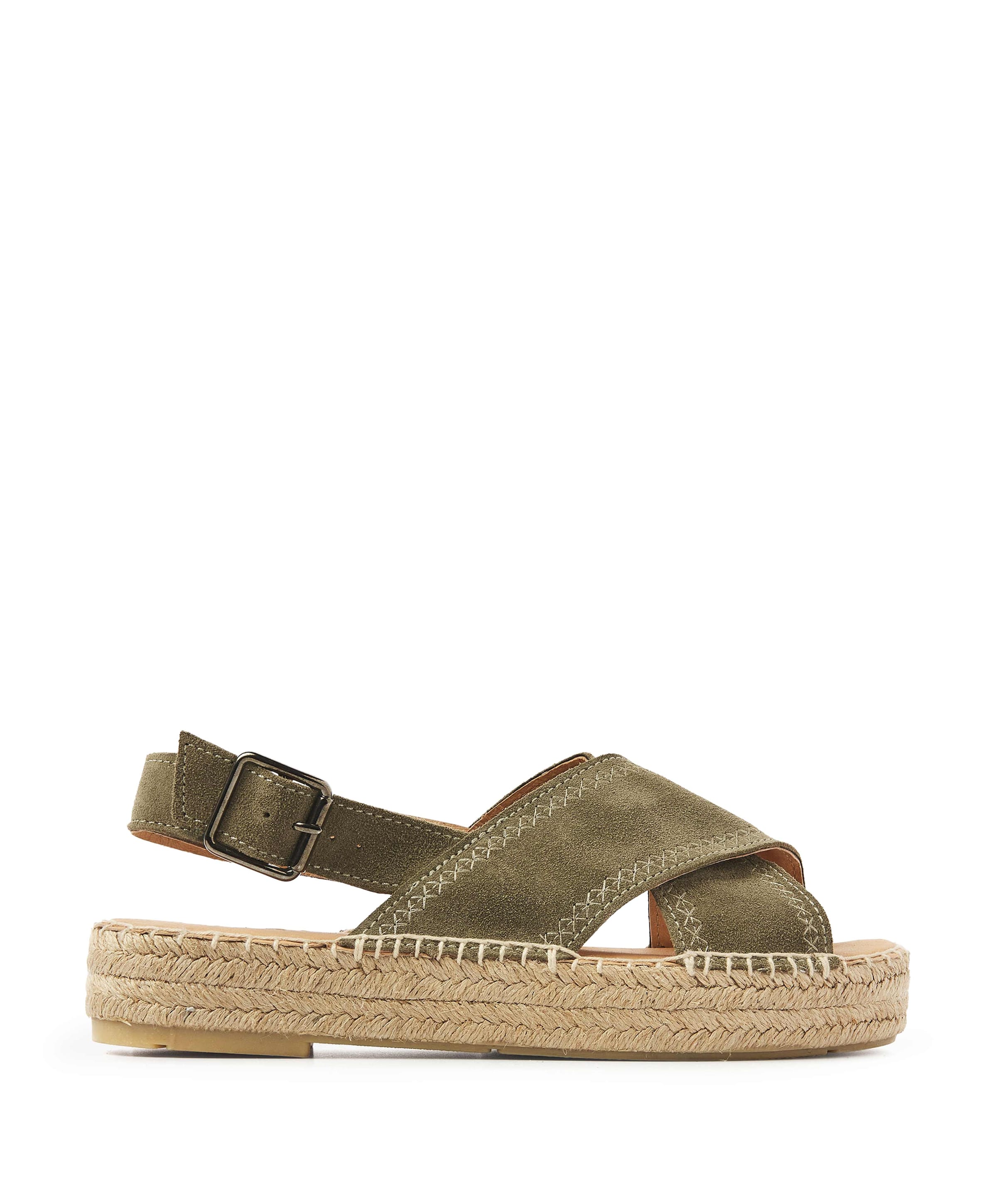 Mondi Sun dames sandalets bruin