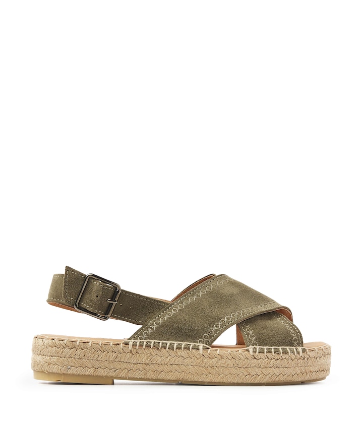 Mondi Sun dames sandalets bruin