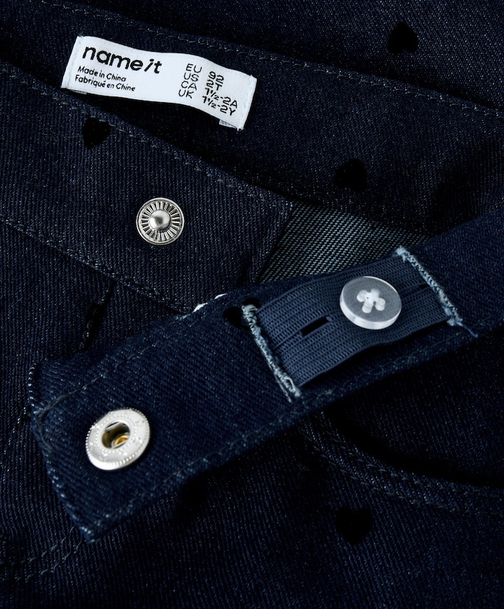 NMFBELLA BARREL ANK 4780-OM meisjes jeans blauw