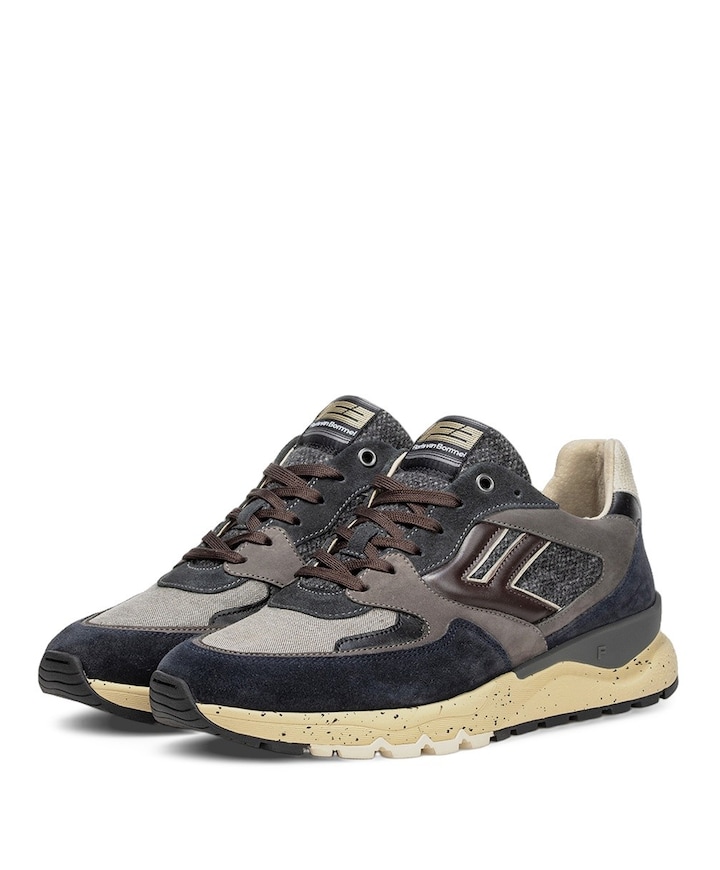 heren sneakers blauw