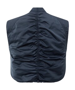 Dames omkeerbare bodywarmer blauw