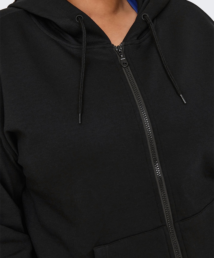 Plussize sweater zwart