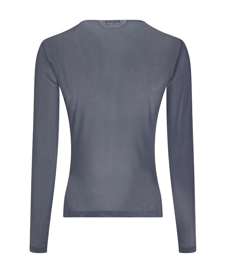Dames longsleeve blauw