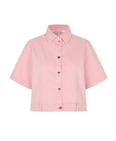 Dames spijkerblouse roze