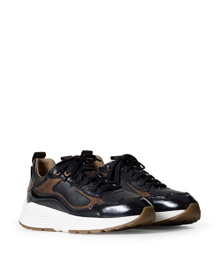 Milau dames sneakers zwart