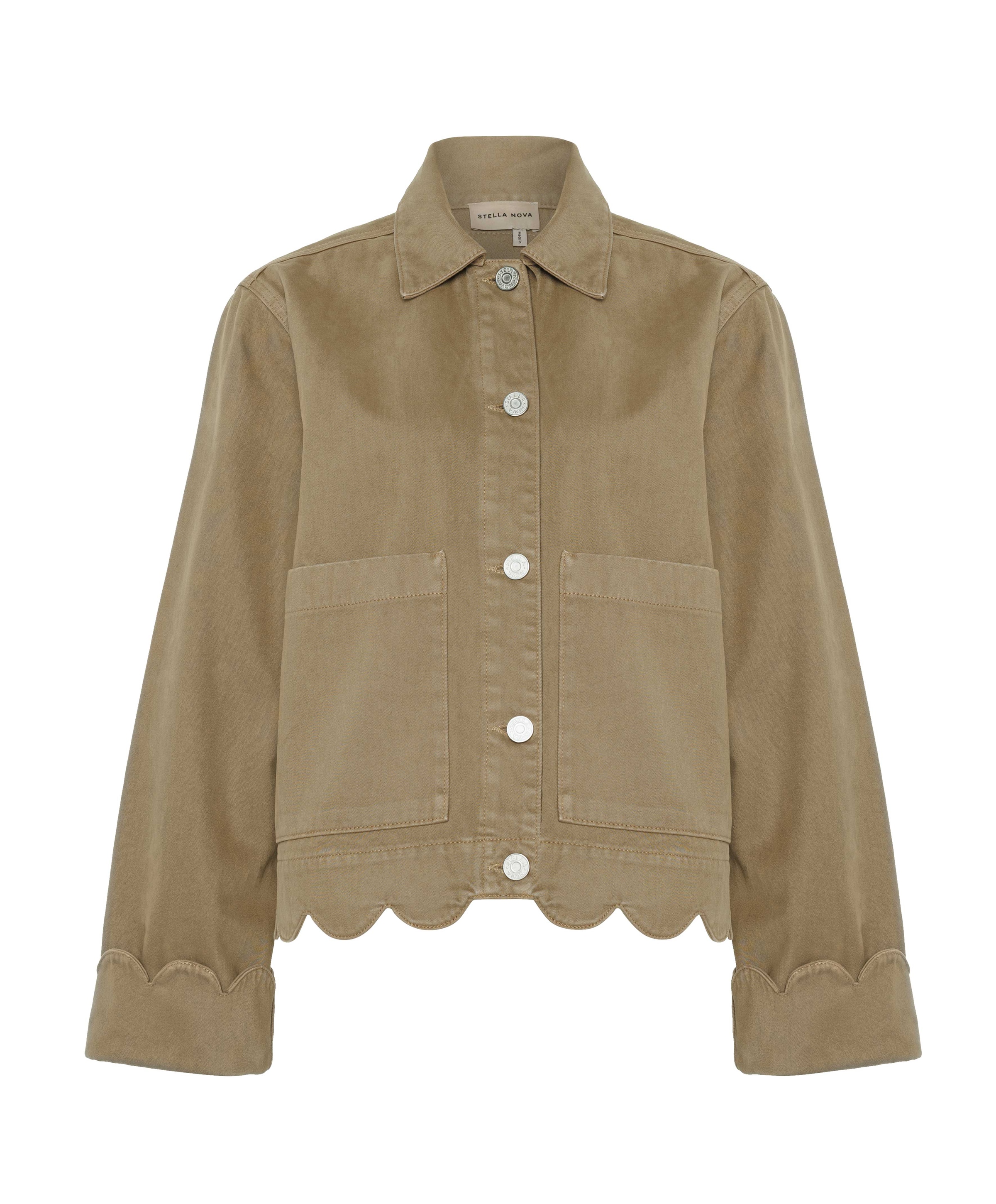 Dames blouse beige