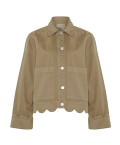 Dames blouse beige