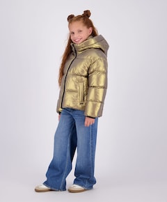 Meisjes jas goud